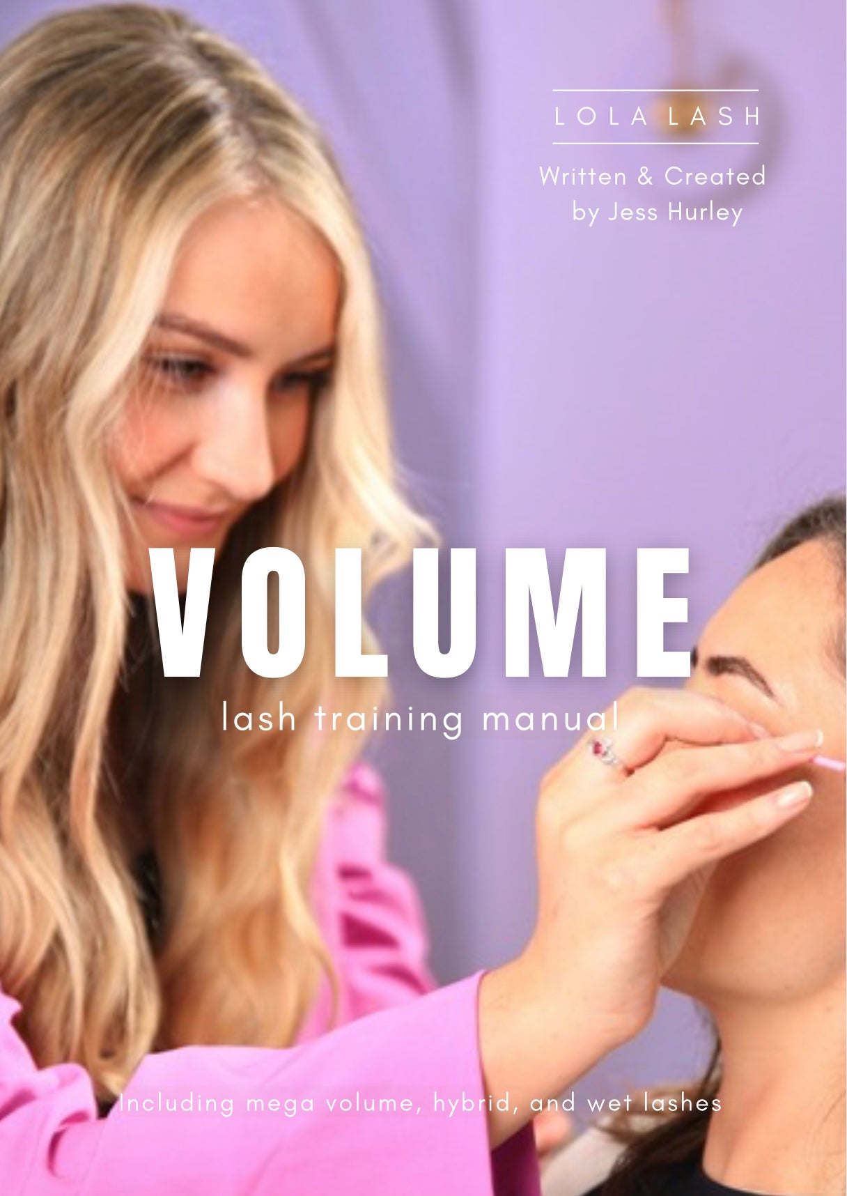 Volume Lash Training Manual