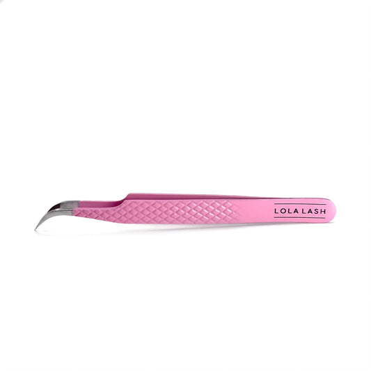 Curved Tweezers - Fibre Tips - Lash Product Shop Dublin