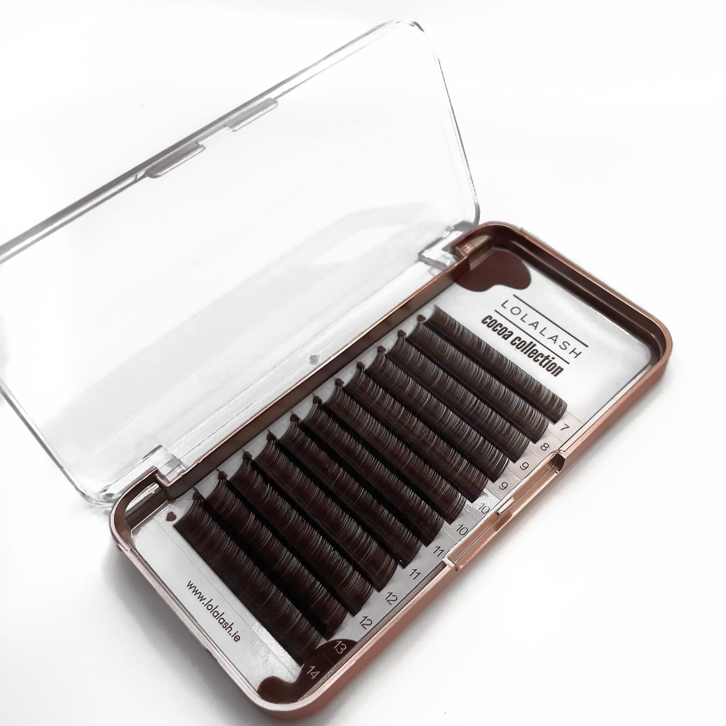 Cocoa Collection Brown Lash Trays